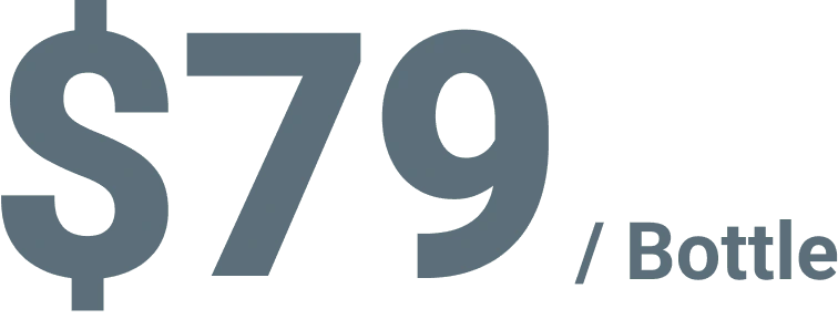 Published price of $79 per bottle for the 2-bottle Femicore pack